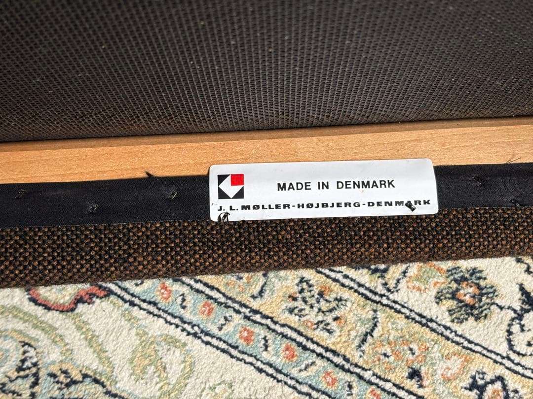 ②J.L. Møllers JLモラー　北欧ヴィンテージチェア　チーク材　NZ