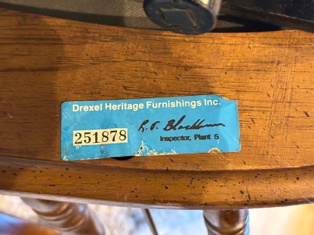 DREXEL HERITAGE　ドレクセル　アンティーク　デスクチェア　IH