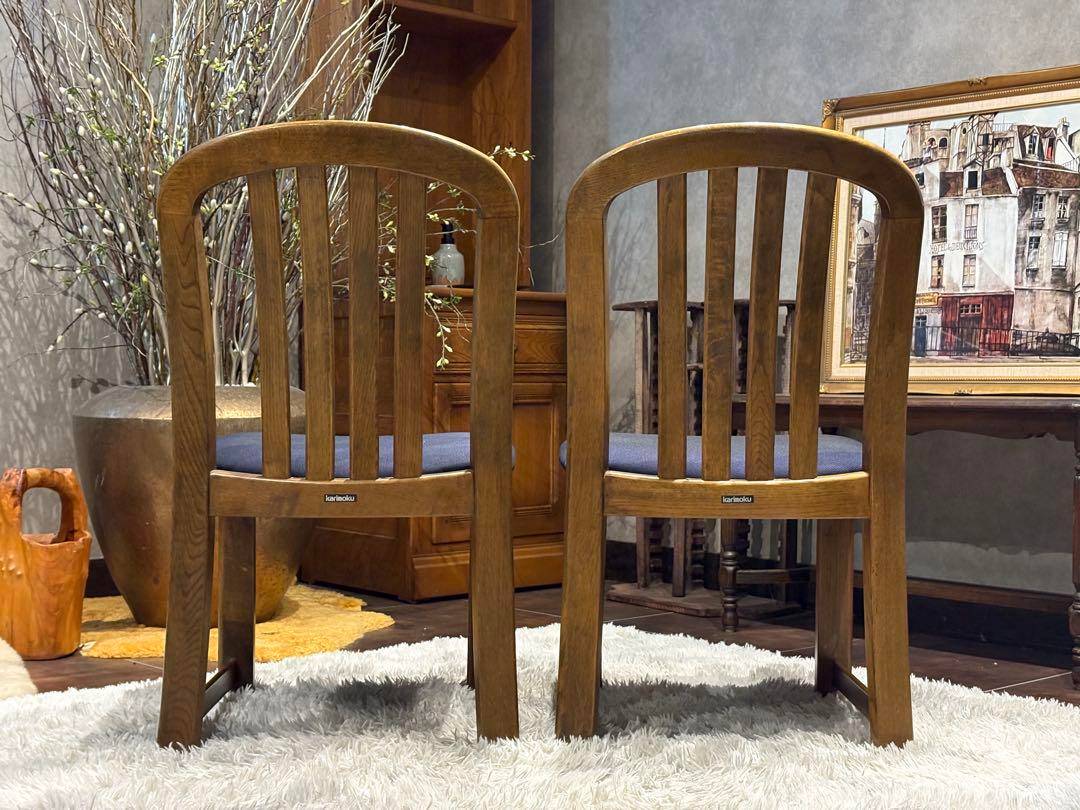 karimoku カリモク　ダイニングチェア　シェルチェア　リメイク　IG