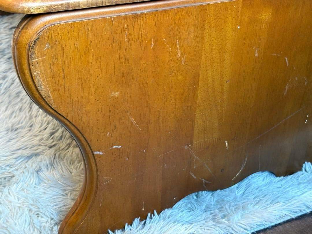 ヴィンテージ　カントリー　ベンチ　ウッドベンチ　収納ベンチ　2人用