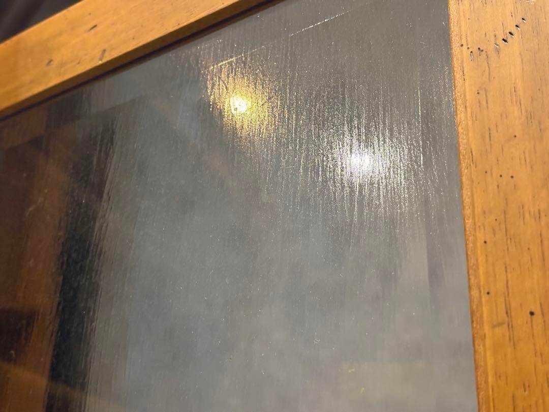 karimoku カリモク　食器棚　ディスプレイ　ガラスケース レトロ　IZ