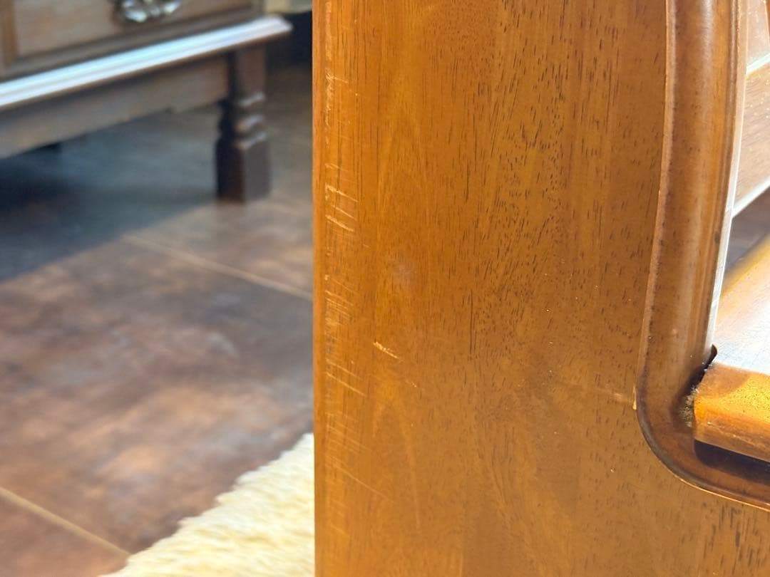 ヴィンテージ　カントリー　ベンチ　ウッドベンチ　収納ベンチ　2人用