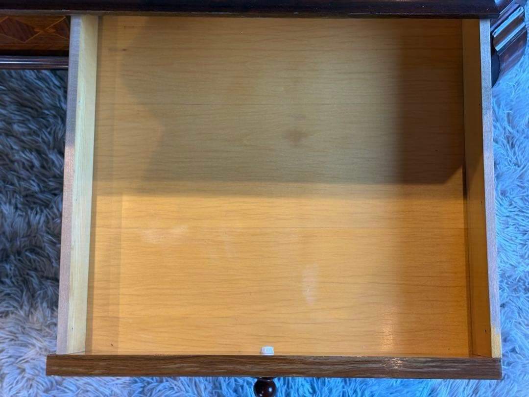 イタリア製　象嵌　猫脚　サイドボード　キャビネット　両開き　チェスト　ygz