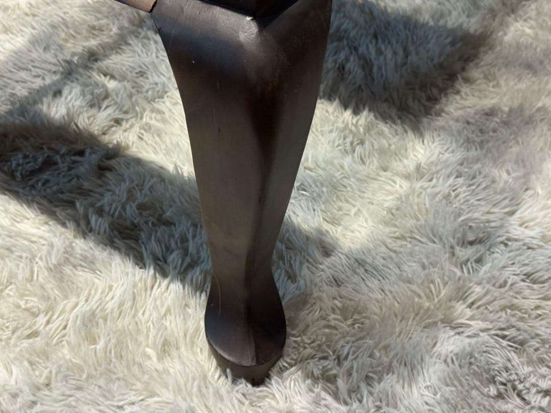 アジアン　クラシック　ヴィンテージ　猫脚　センターテーブル　引き出し付　YZ