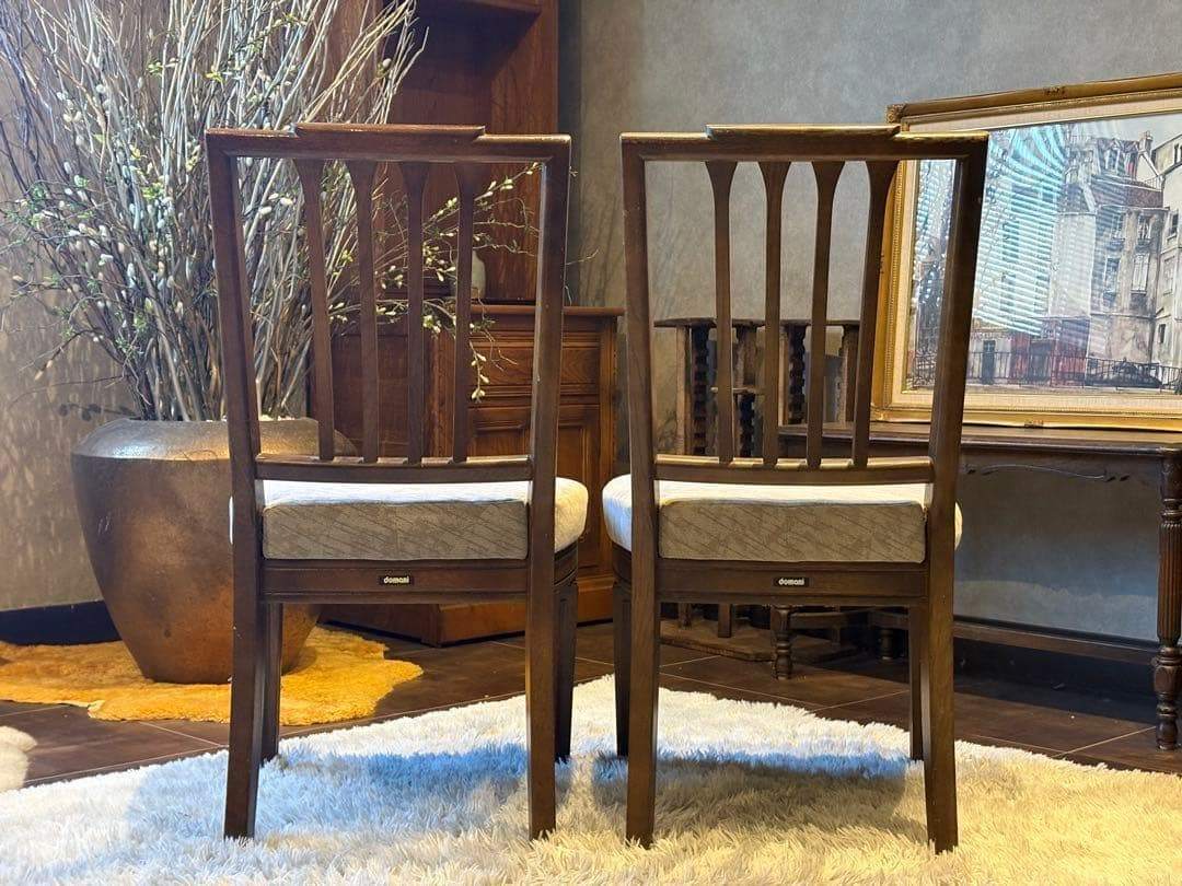 domani ドマーニ ダイニングチェア リビングチェア アンティーク nZ