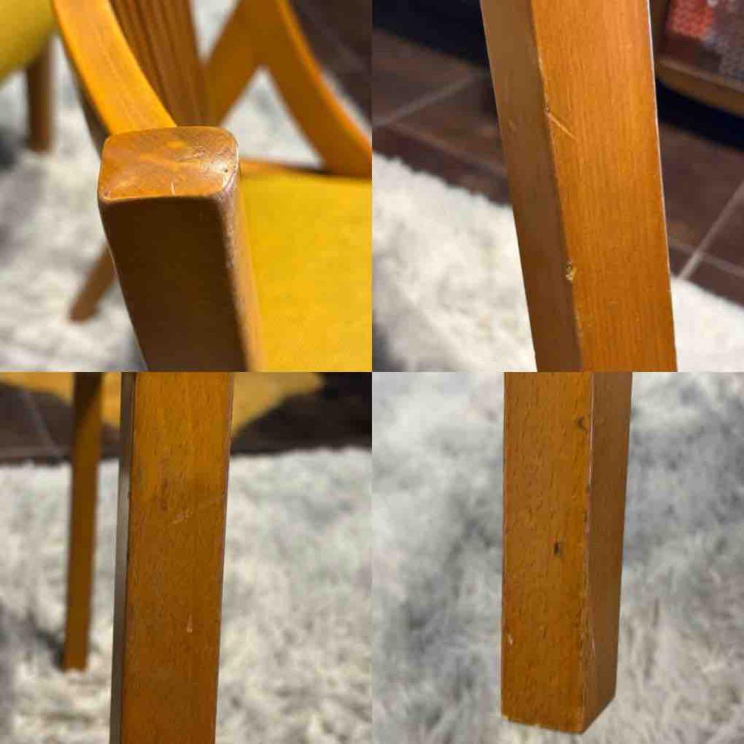 SHIRAKAWA シラカワ　飛騨高山　ダイニングチェア　尾州生地リメイク　nZ