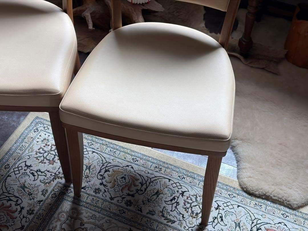 カリモク　チェア　ナチュラル　ダイニングチェア　インテリア家具　3脚セット
