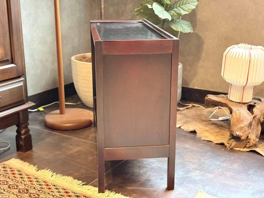 カリモク　Karimoku 3段　スリッパラック　レトロ　ヴィンテージ　IG