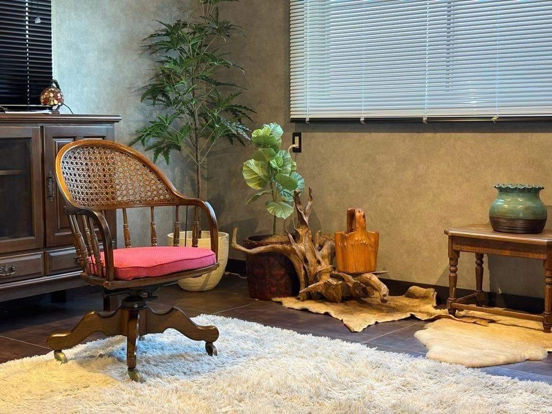 DREXEL HERITAGE　ドレクセル　アンティーク　デスクチェア　IH