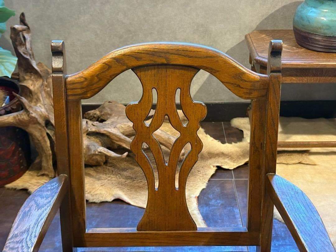 リメイク品　Brugge 三越ブルージュ　アームチェア　肘付き椅子 ny