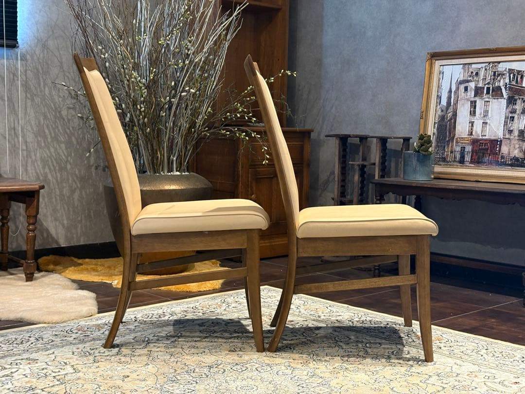 ①カリモク Direttore ディレトーレ ダイニングチェア 合皮レザー nZ