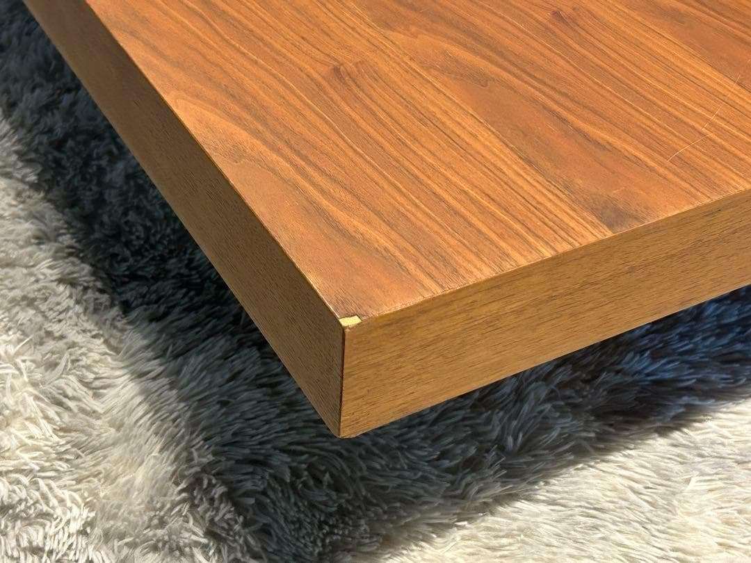 モダン　ローテーブル　スクエア型　ウォールナット　スクエアテーブル　正方形　nZ