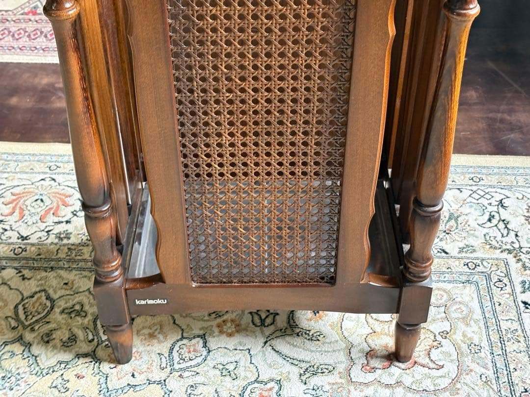 コロニアル　傘立て　カリモク　Karimoku　クラシック　レトロ オールド