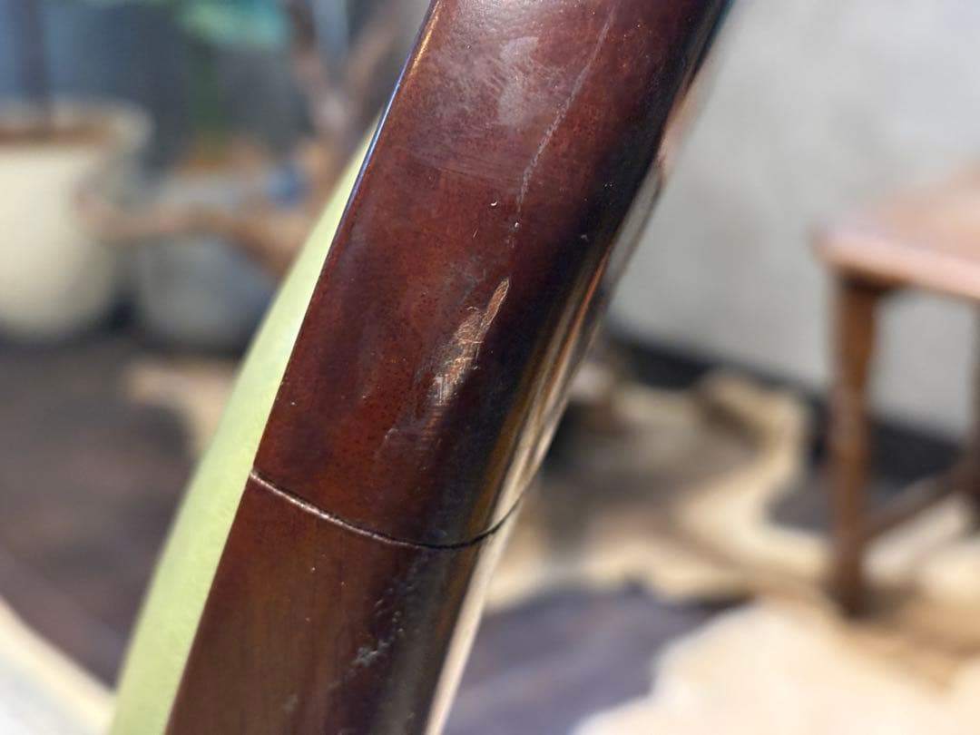 maruni マルニ木工 ダイニングチェア 本革レザー ビンテージ nZ