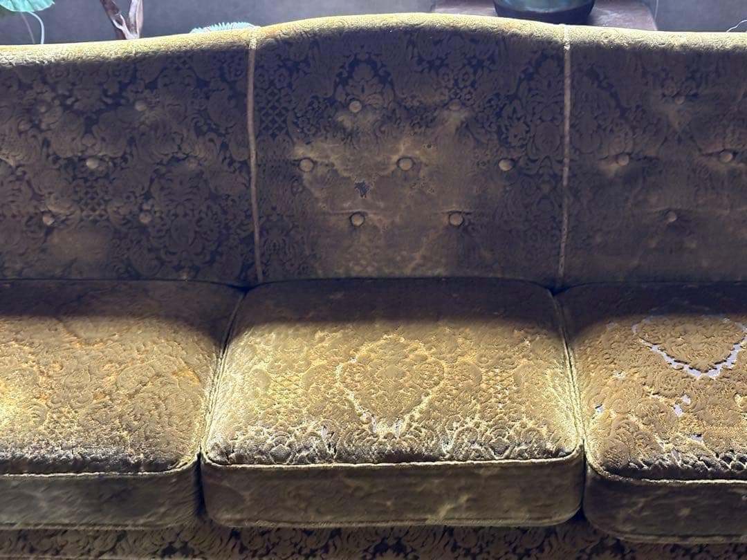 希少 カリモク 三人掛けソファ オールドカリモク 国産家具 クラシック