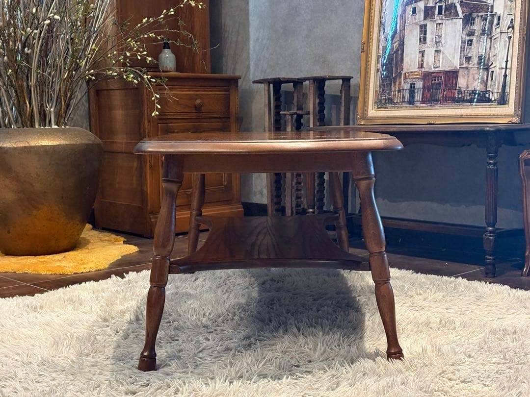 希少　KOSUGA コスガ ローテーブル センターテーブル アンティーク nZ