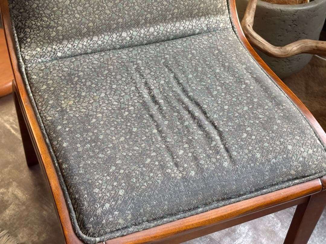 ②オールドカリモク karimoku ヴィンテージチェア　ビンテージチェア　RZ