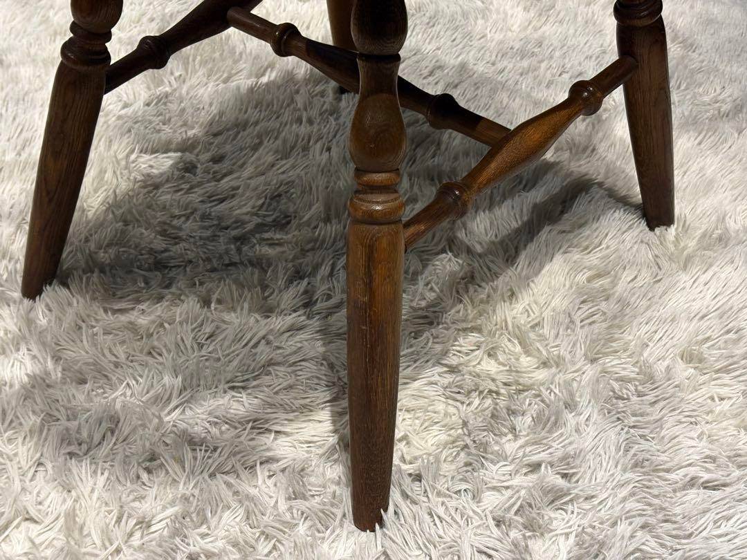 KMK 無垢材　ウィンザーチェア　スポークチェア　飛騨産業　アンティーク　SZ