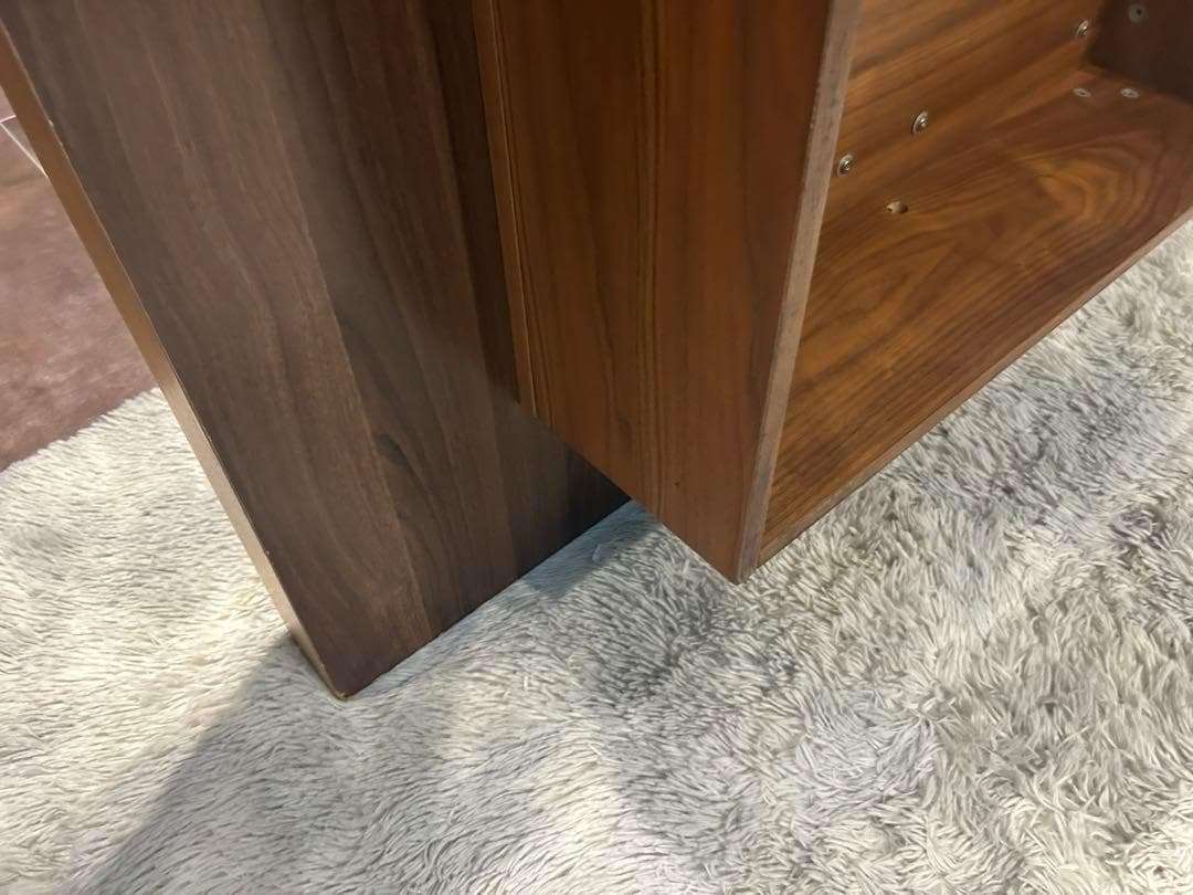 モダン　ローテーブル　スクエア型　ウォールナット　スクエアテーブル　正方形　nZ