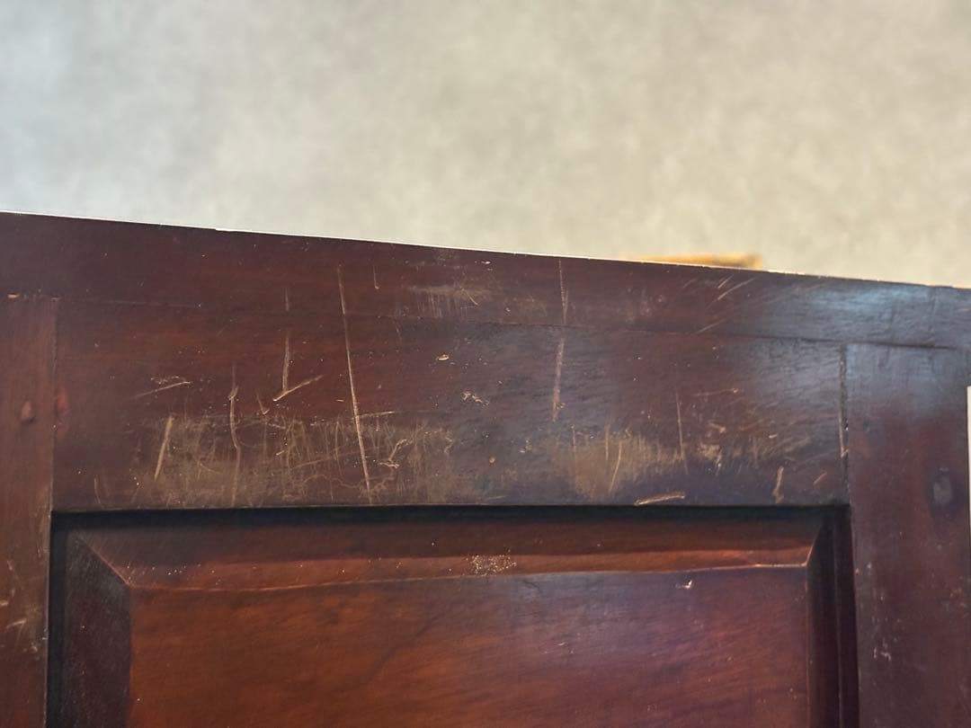 アジアン　コンソール　バンブー　電話台　ファックス台　アンティーク　IZ