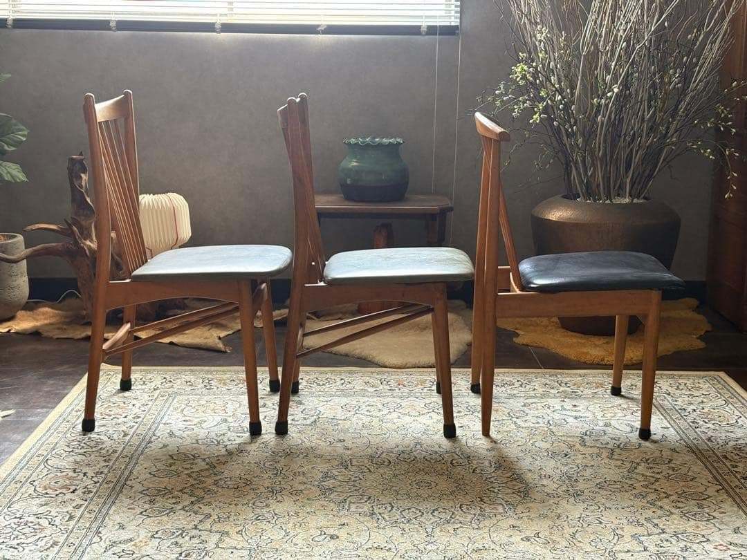 飛騨産業　キツツキマーク　白川木工　shirakawa ヴィンテージチェア　R