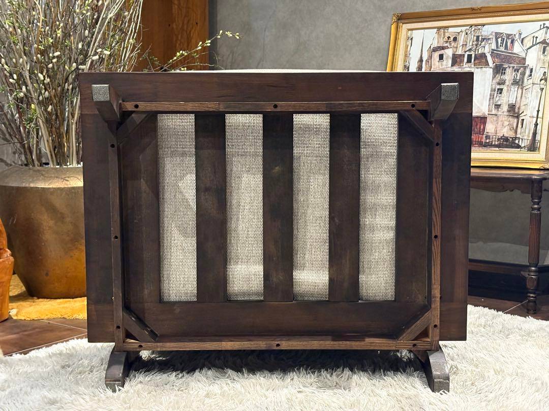 NITORI ニトリ アカツキ ラウンジソファ 1人掛ソファ ビンテージ SG