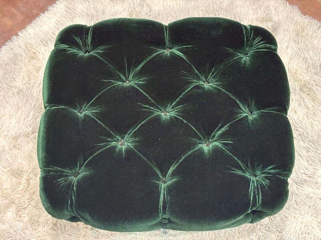 maruni マルニ木工　1人掛けソファ　オットマンセット　ボタンダウン　nZ