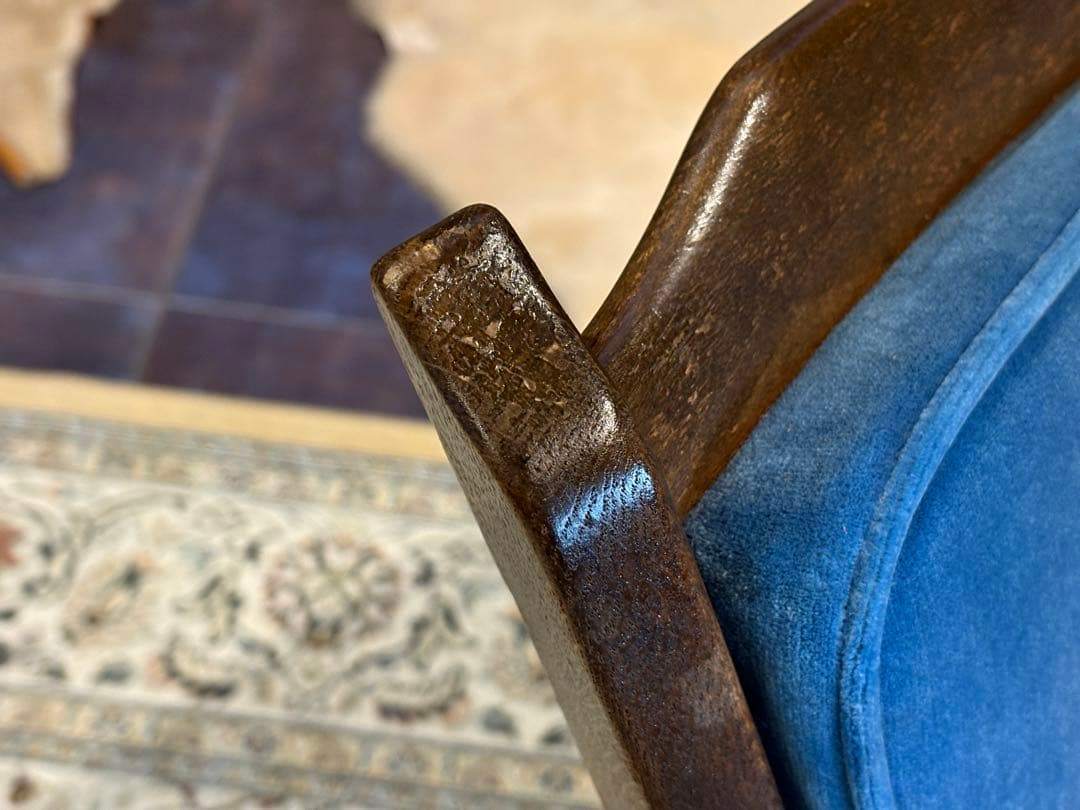 karimoku オールドカリモク デスクチェア ファブリック ビンテージ In