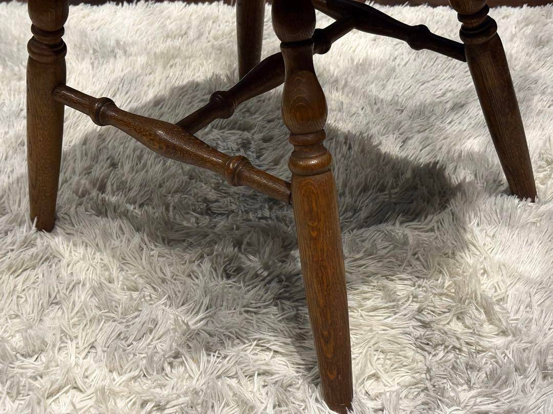 KMK 無垢材　ウィンザーチェア　スポークチェア　飛騨産業　アンティーク　SZ