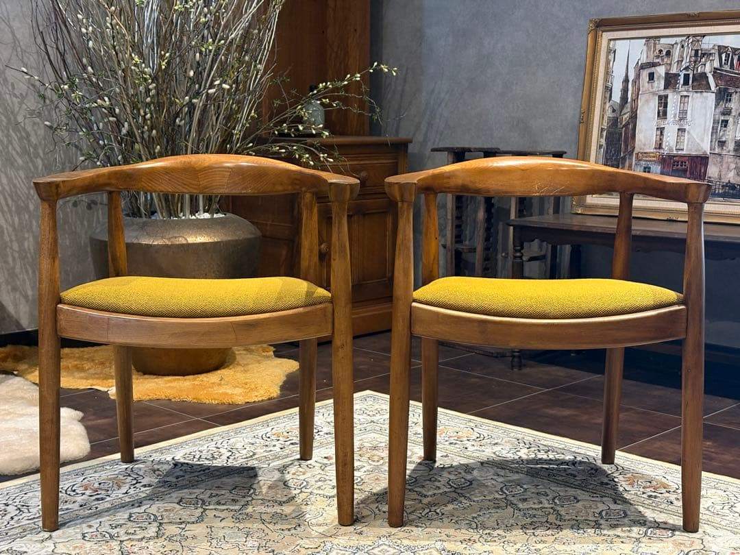 ①ハンス・J・ウェグナー ザ・チェア リプロダクト リメイク ビンテージ IZ