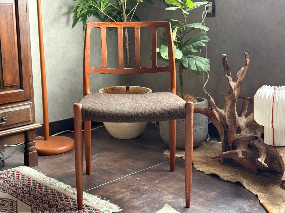 ②J.L. Møllers JLモラー　北欧ヴィンテージチェア　チーク材　NZ