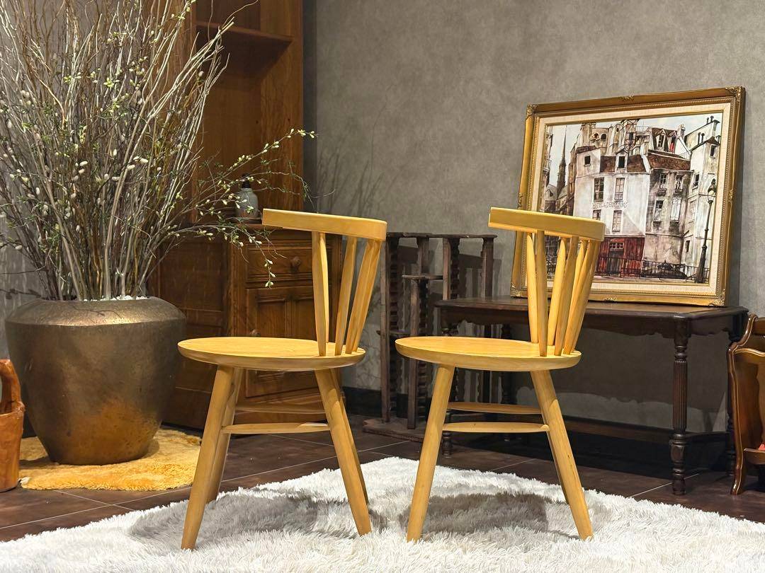 cherry 桜屋工業　ウィンザーチェア　アームチェア　オークレイチェア　YZ