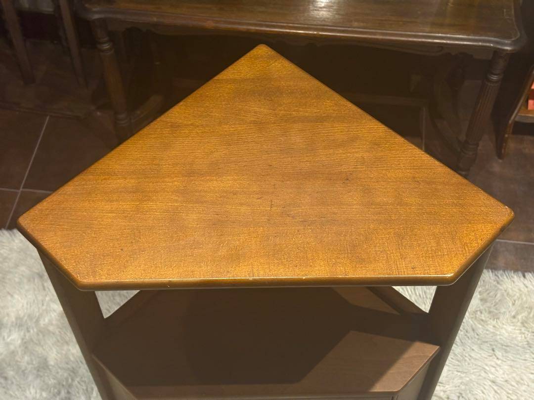 karimoku カリモク　電話台　ファックス台　コーナーキャビネット　IZ