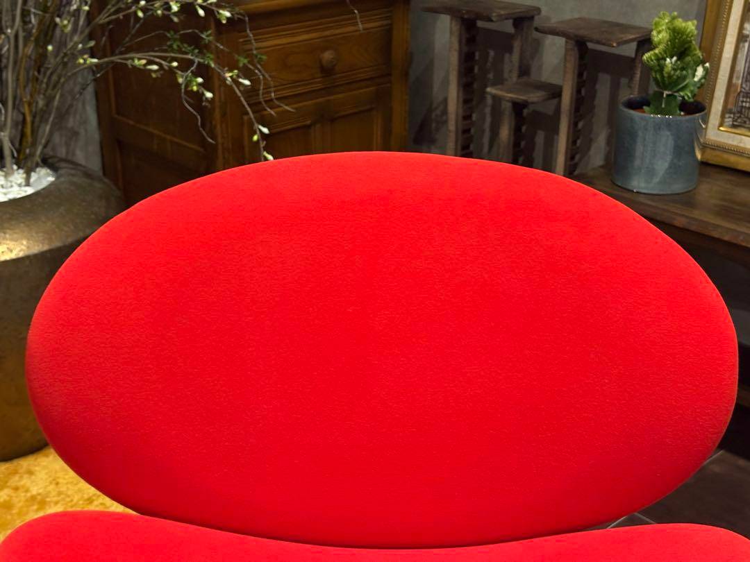 ピエールポーラン　オレンジスライスチェア　レッド　ミッドセンチュリー　YZ