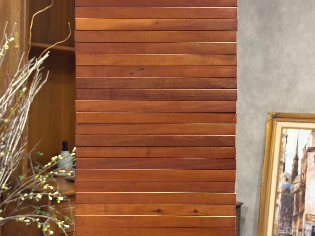 ② Jonny B 回転式CDラック　コレクションケース　ウォールナット　RZ