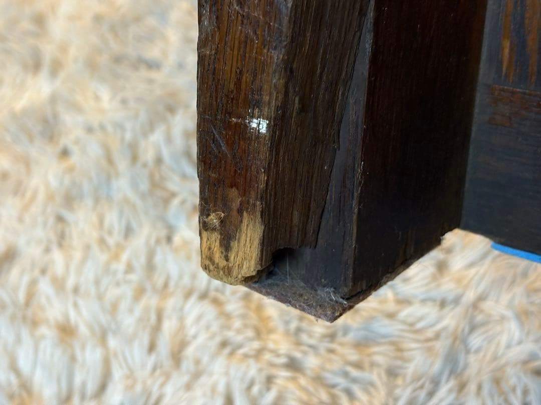 希少　アメリカ製　オーク材　チャーチベンチ　ヴィンテージ　アンティーク　HR