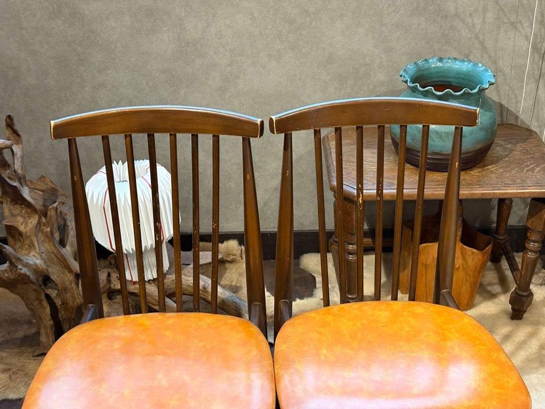 IF アイエフの家具　スポークチェア　レトロ　ヴィンテージ　ビンテージ　IZ