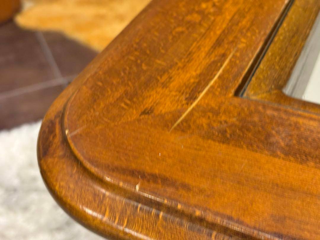 希少　センターテーブル　ローテーブル　スクエアテーブル　ろくろ　クラシック GZ