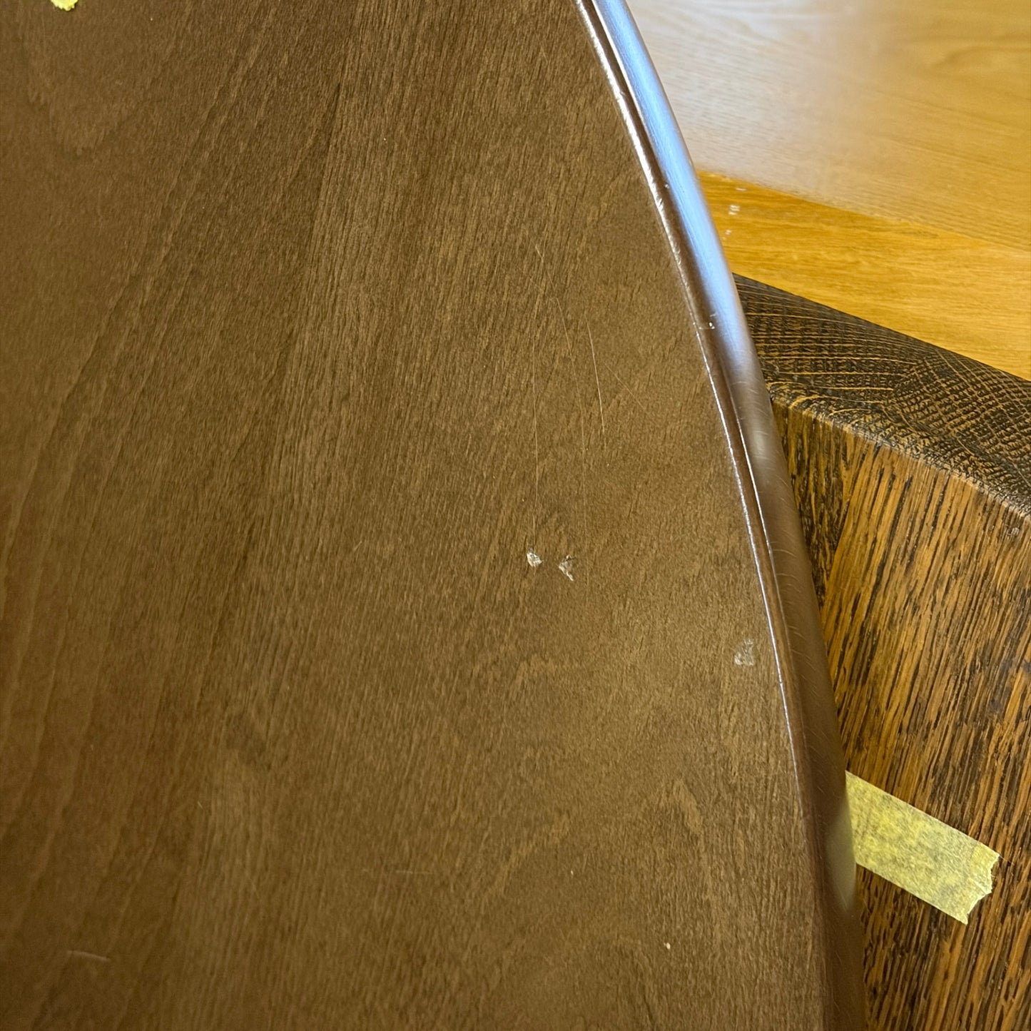 HIDA 飛騨産業　クレセント　ダイニングテーブル　リビング　豆型 nRZ